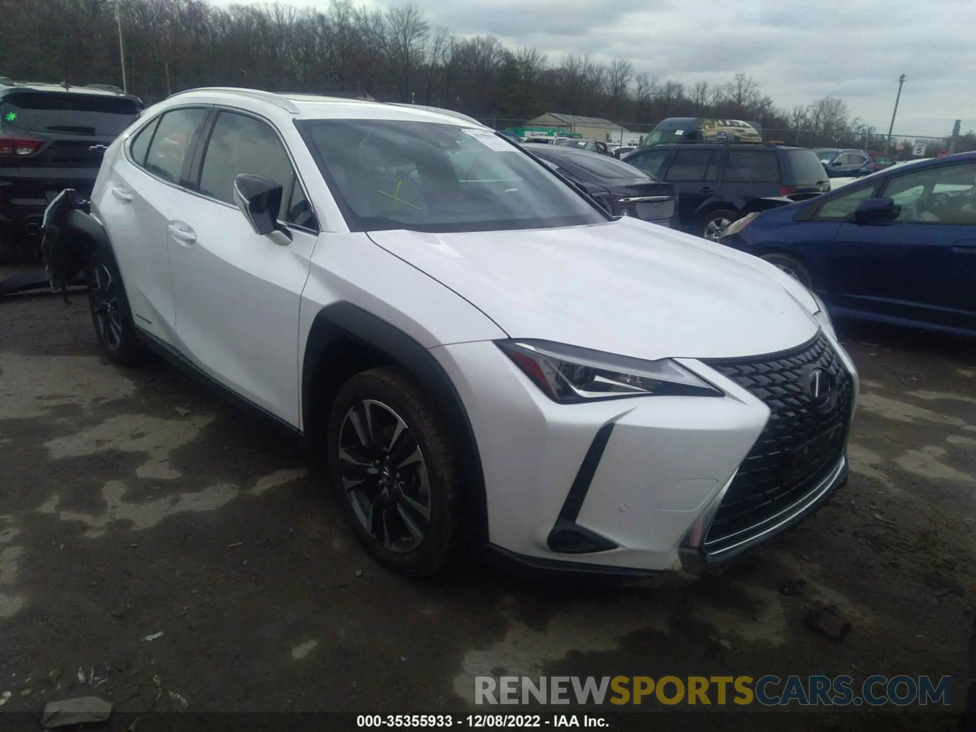 1 fotografías del automóvil dañado JTHP9JBH1M2052940 LEXUS UX 2021