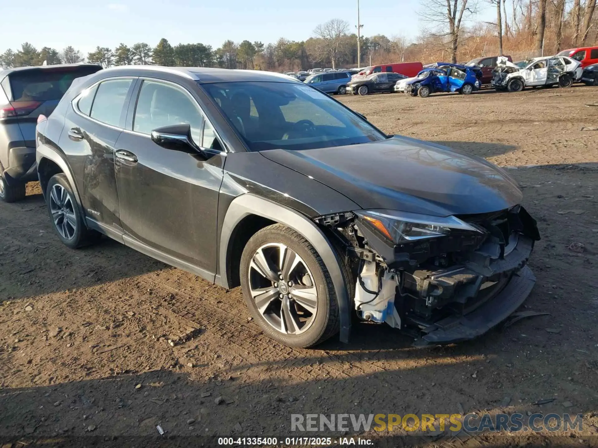 1 fotografías del automóvil dañado JTHP9JBH2M2041574 LEXUS UX 2021