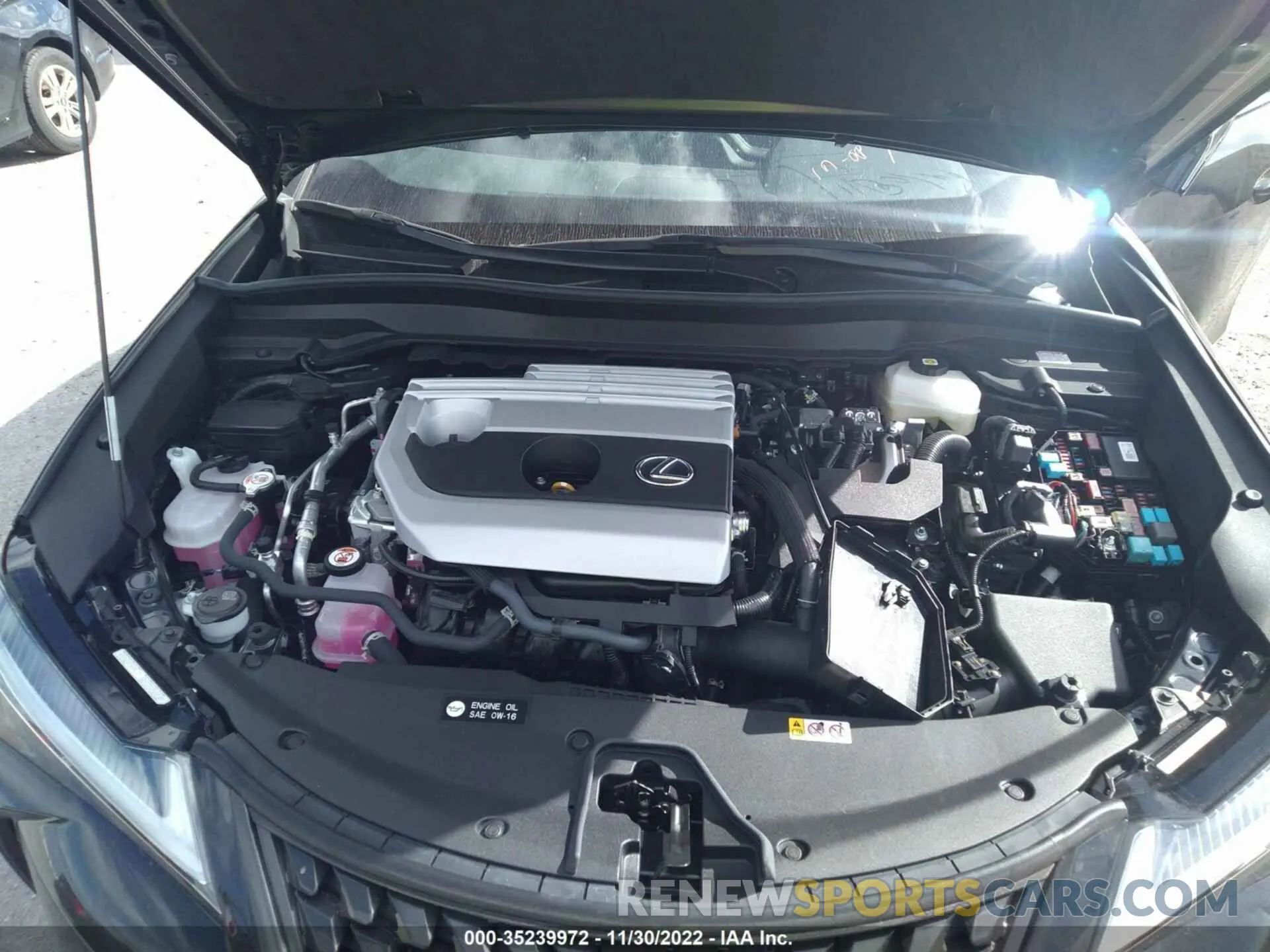 10 fotografías del automóvil dañado JTHP6JBH7P2135706 LEXUS UX 2023