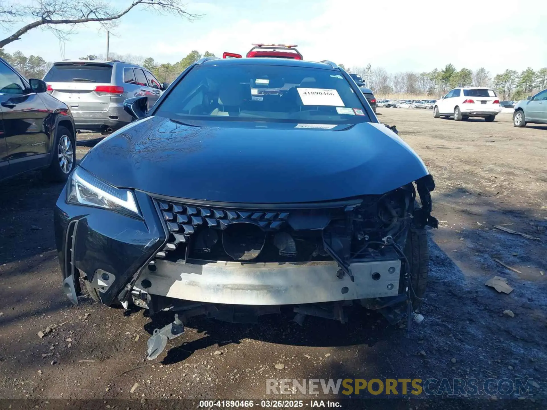 11 fotografías del automóvil dañado JTHU9JBH0K2001963 LEXUS UX 250H 2019