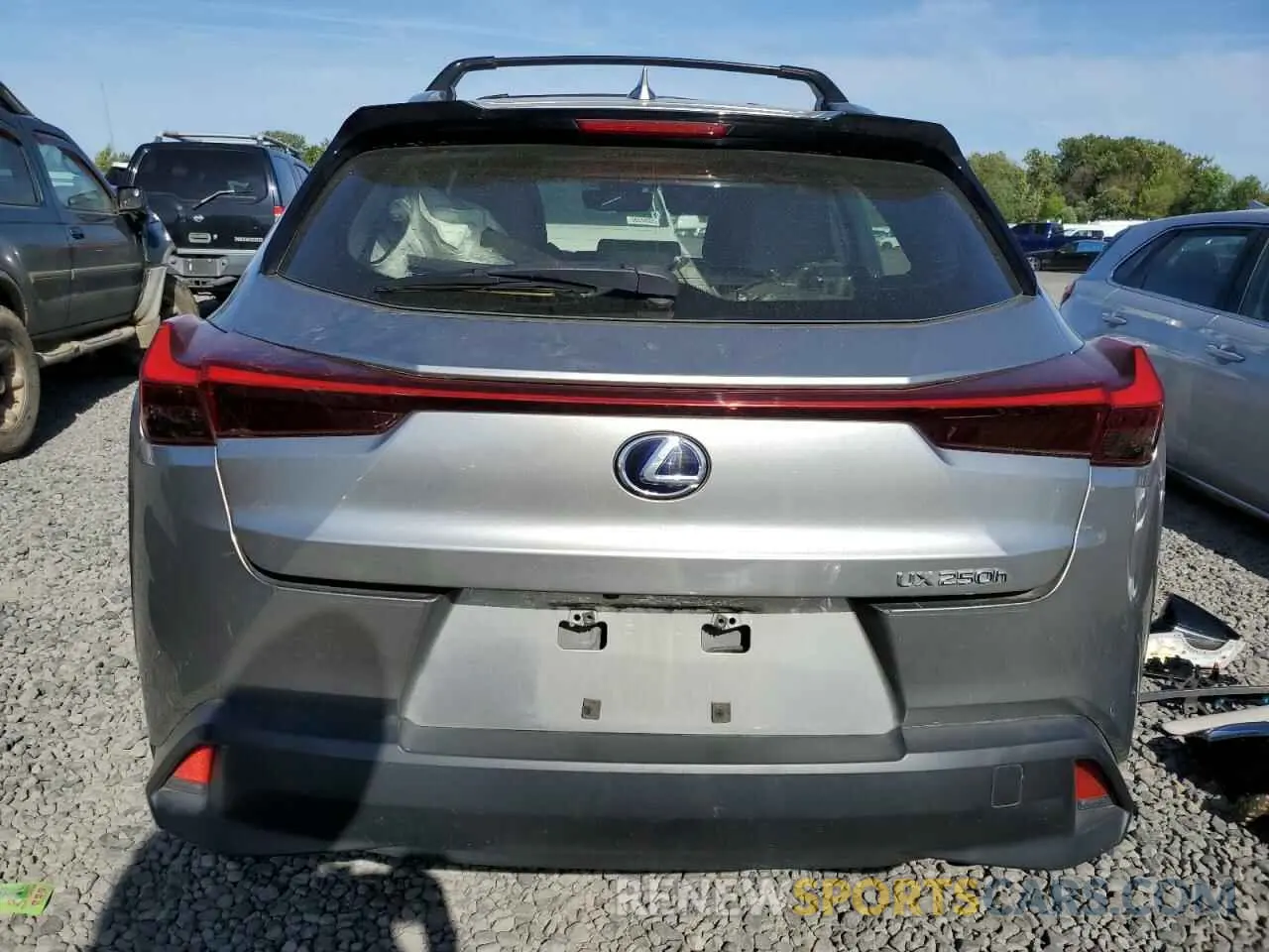 6 fotografías del automóvil dañado JTHU9JBH0K2002451 LEXUS UX 250H 2019
