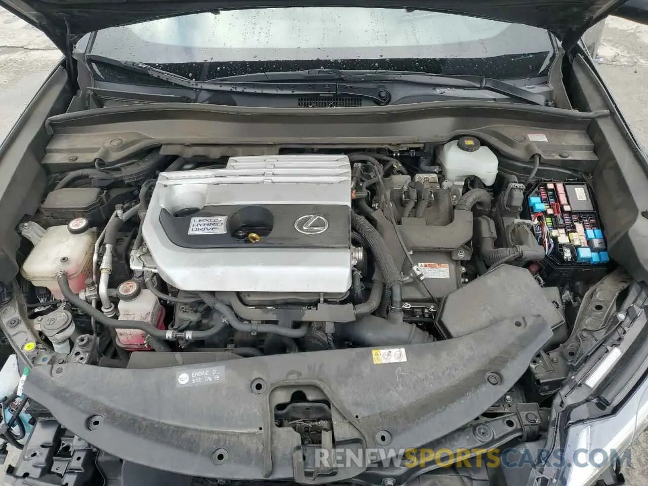 12 fotografías del automóvil dañado JTHU9JBH0K2019248 LEXUS UX 250H 2019