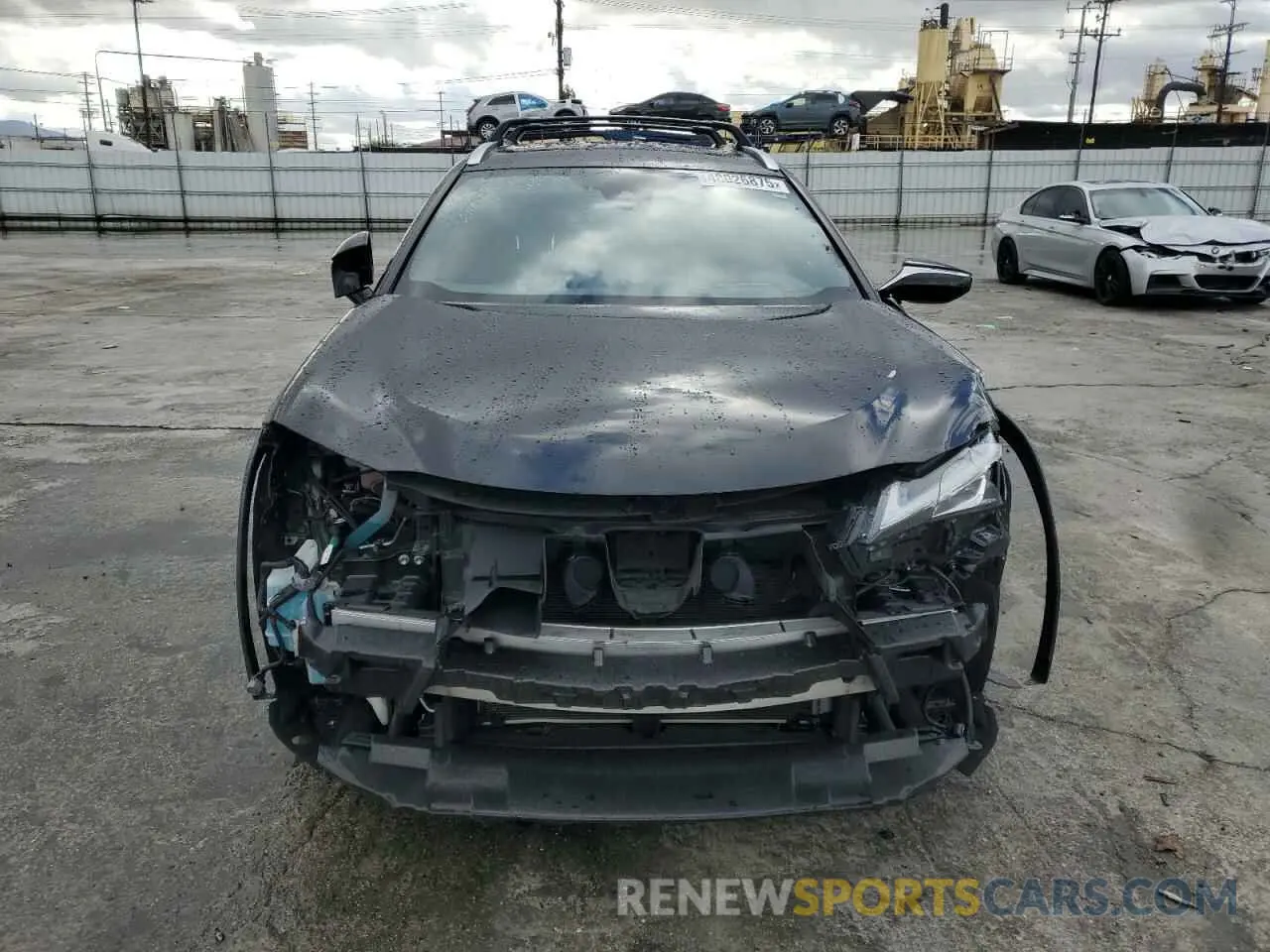 5 fotografías del automóvil dañado JTHU9JBH0K2019248 LEXUS UX 250H 2019