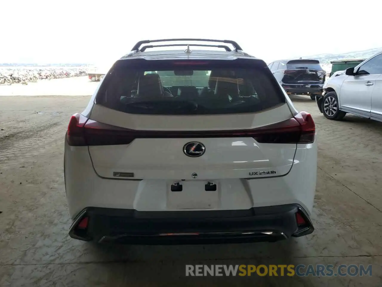 6 fotografías del automóvil dañado JTHU9JBH1K2004421 LEXUS UX 250H 2019