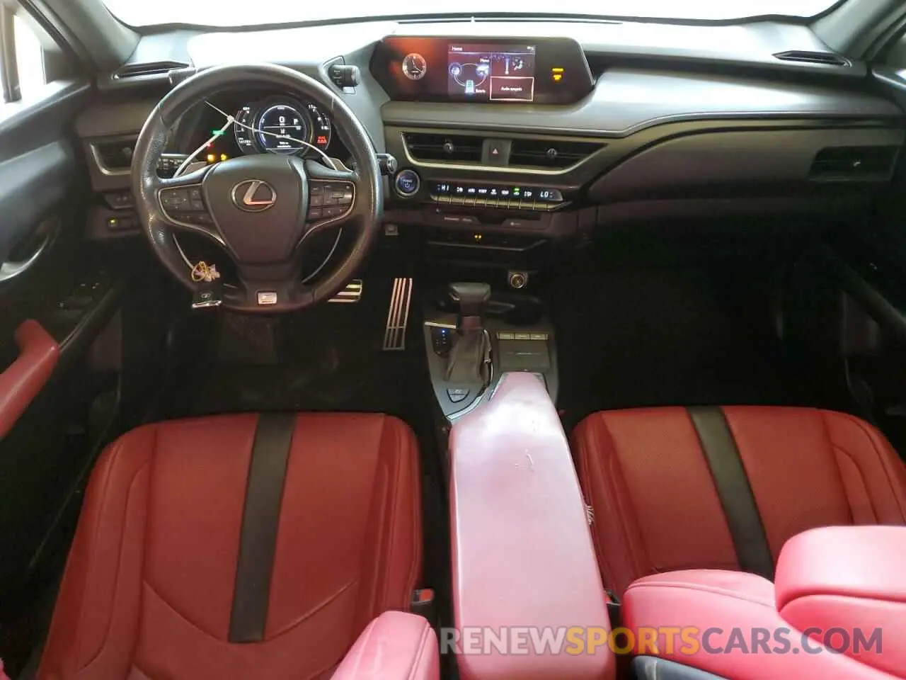 8 fotografías del automóvil dañado JTHU9JBH1K2004421 LEXUS UX 250H 2019