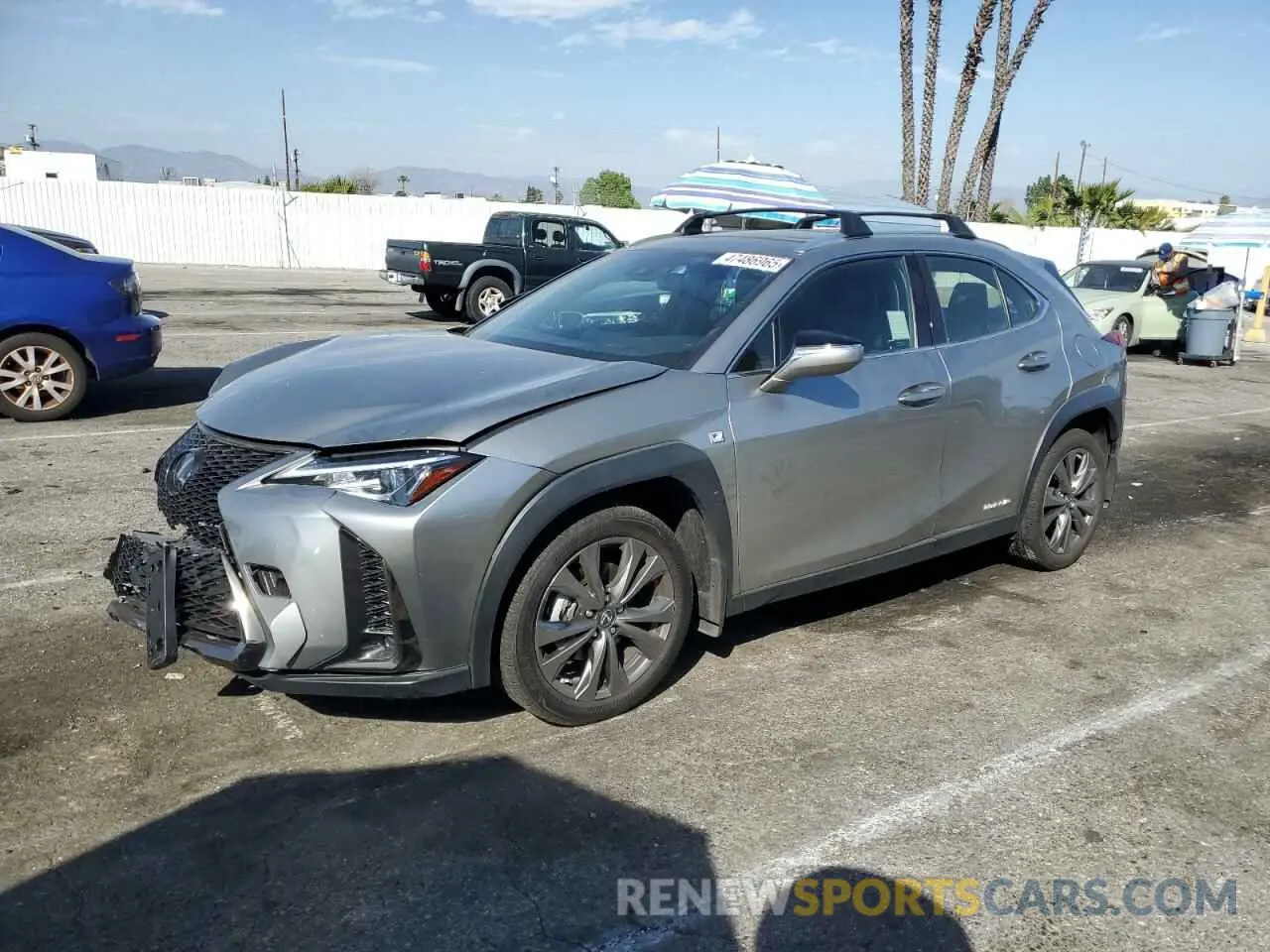 1 fotografías del automóvil dañado JTHU9JBH2K2001124 LEXUS UX 250H 2019