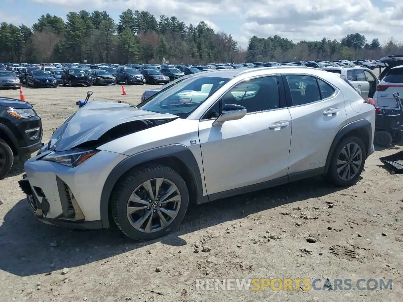 1 fotografías del automóvil dañado JTHU9JBH2K2003858 LEXUS UX 250H 2019