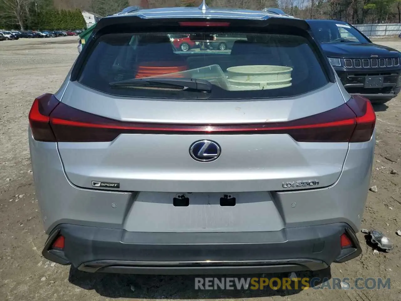 6 fotografías del automóvil dañado JTHU9JBH2K2003858 LEXUS UX 250H 2019