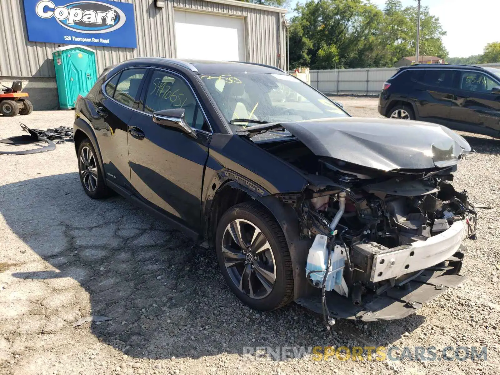 1 fotografías del automóvil dañado JTHU9JBH2K2011202 LEXUS UX 250H 2019