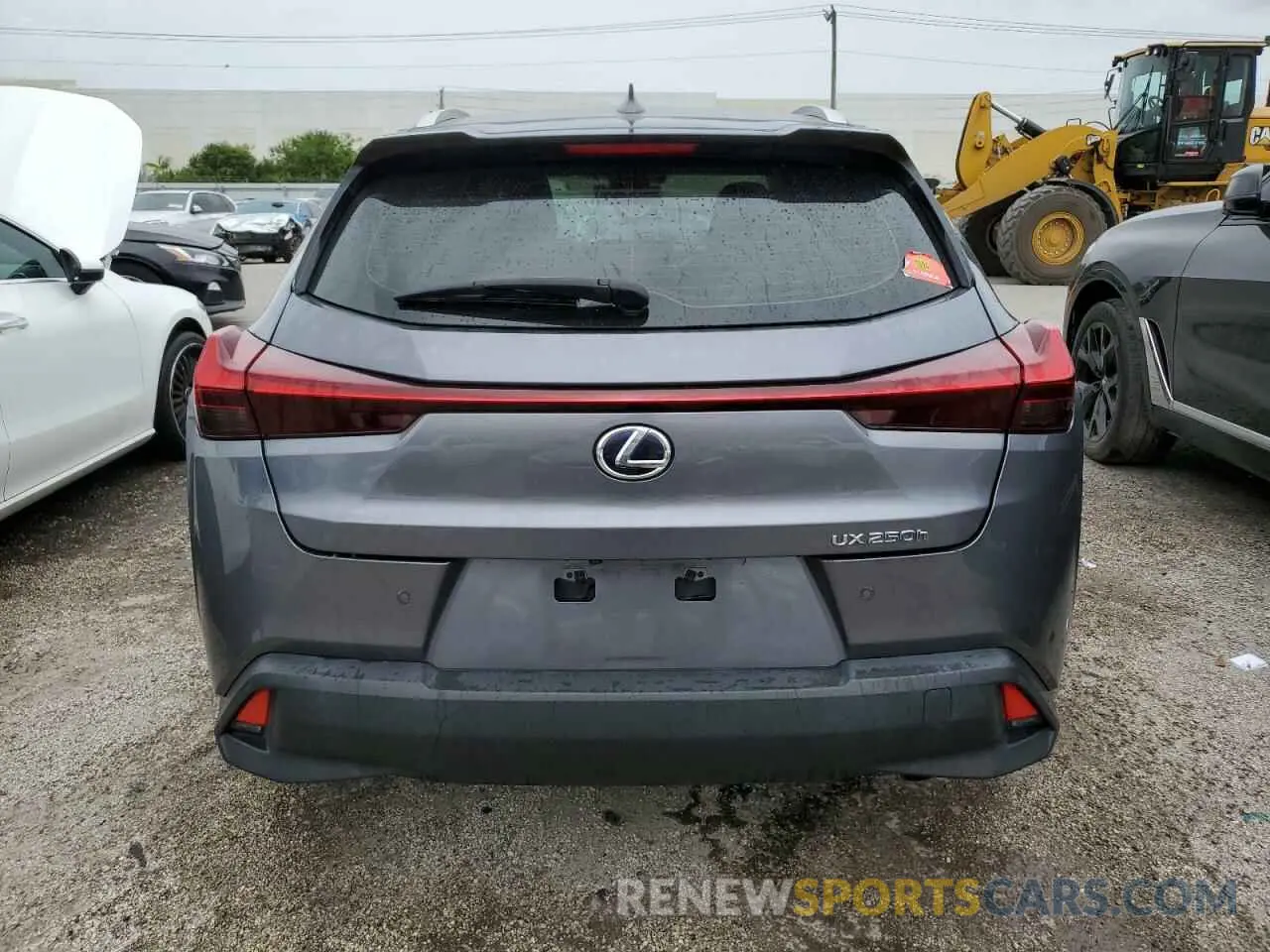 6 fotografías del automóvil dañado JTHU9JBH3K2003254 LEXUS UX 250H 2019