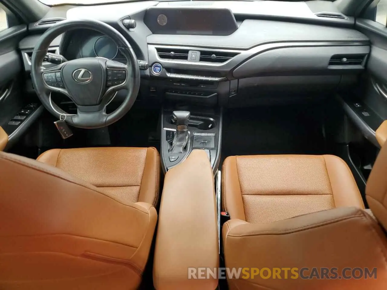8 fotografías del automóvil dañado JTHU9JBH3K2003254 LEXUS UX 250H 2019
