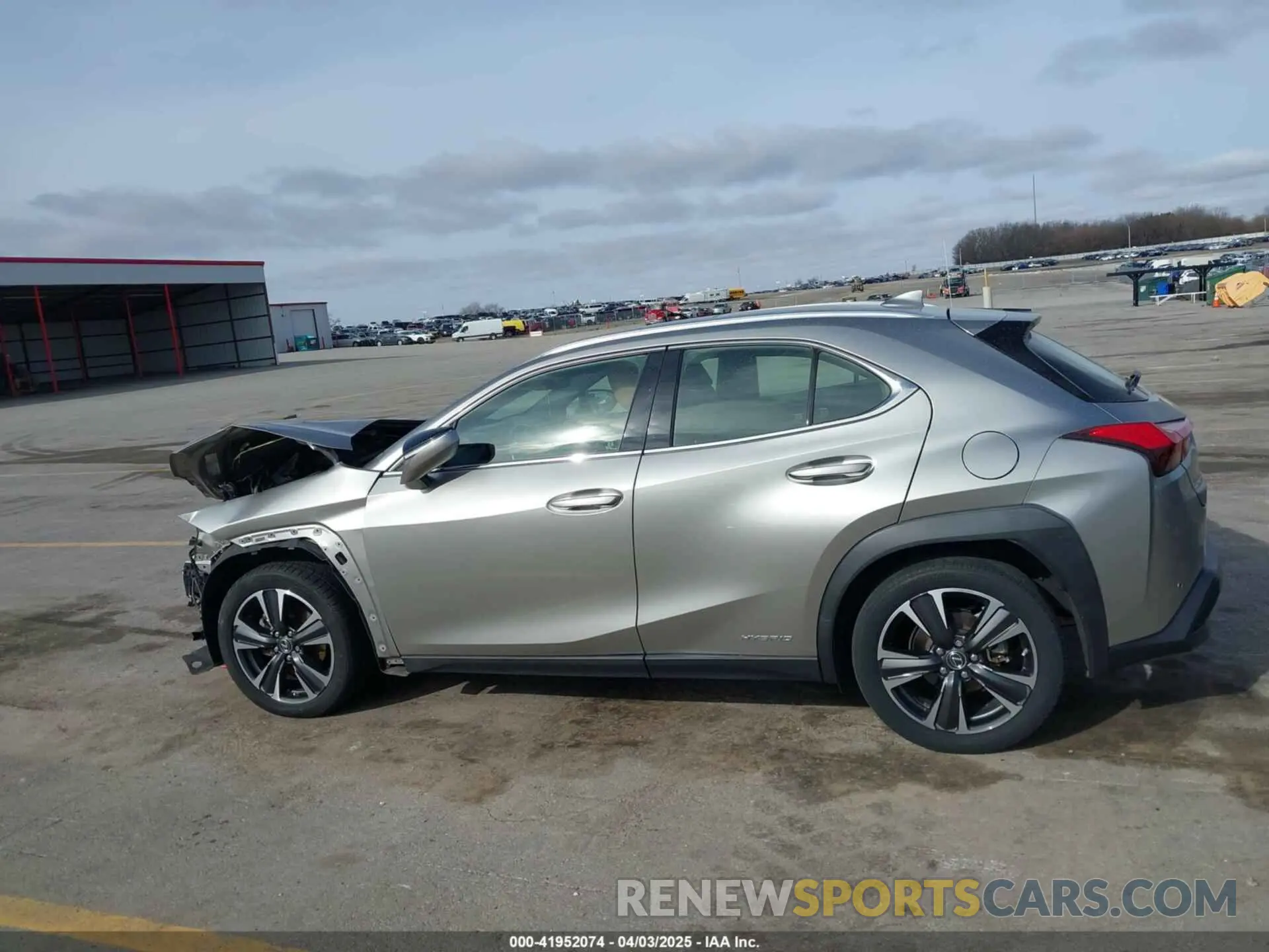 15 fotografías del automóvil dañado JTHU9JBH4K2005403 LEXUS UX 250H 2019