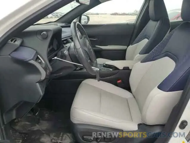 7 fotografías del automóvil dañado JTHU9JBH6K2014524 LEXUS UX 250H 2019