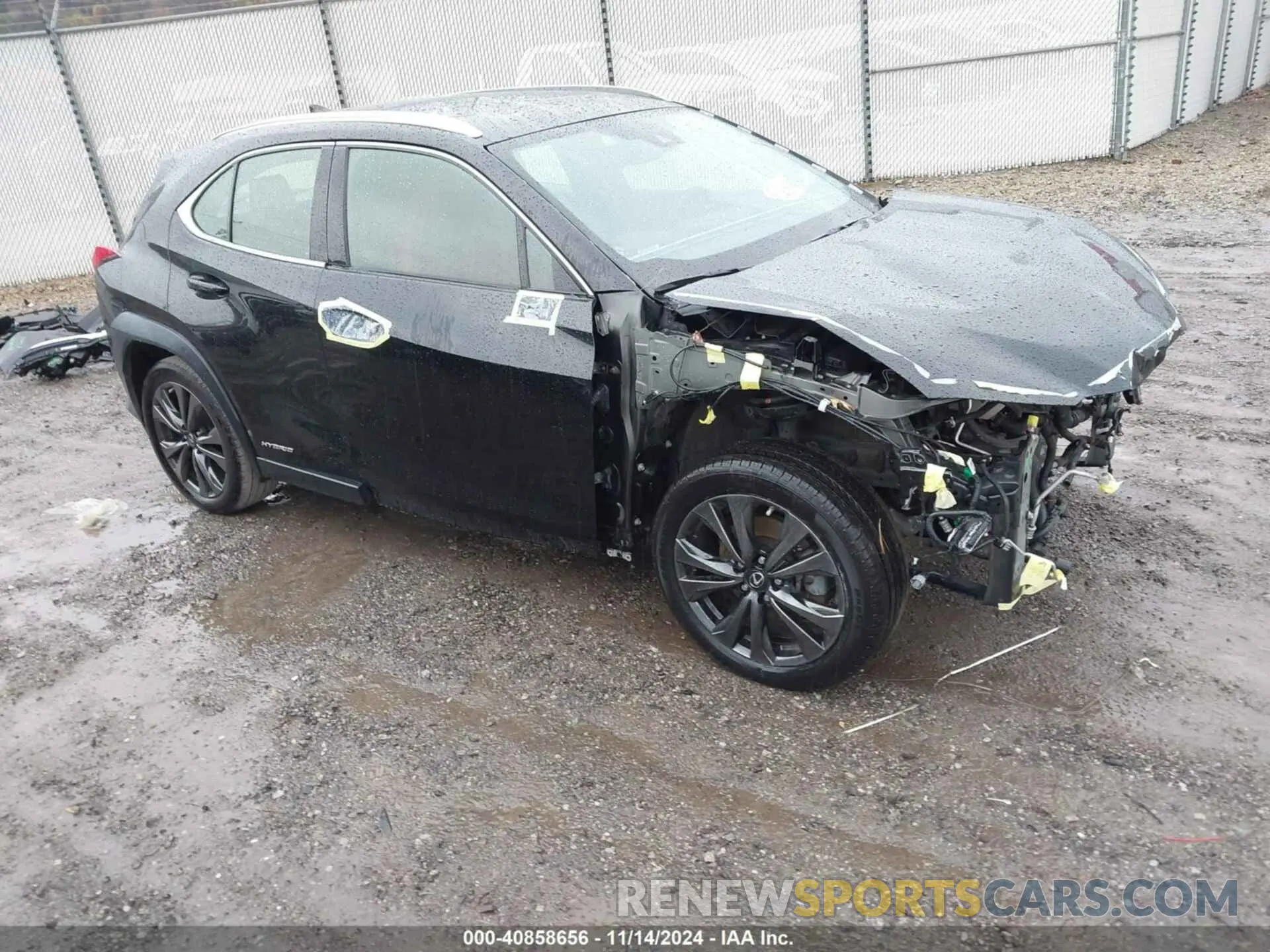 1 fotografías del automóvil dañado JTHU9JBH7K2002639 LEXUS UX 250H 2019