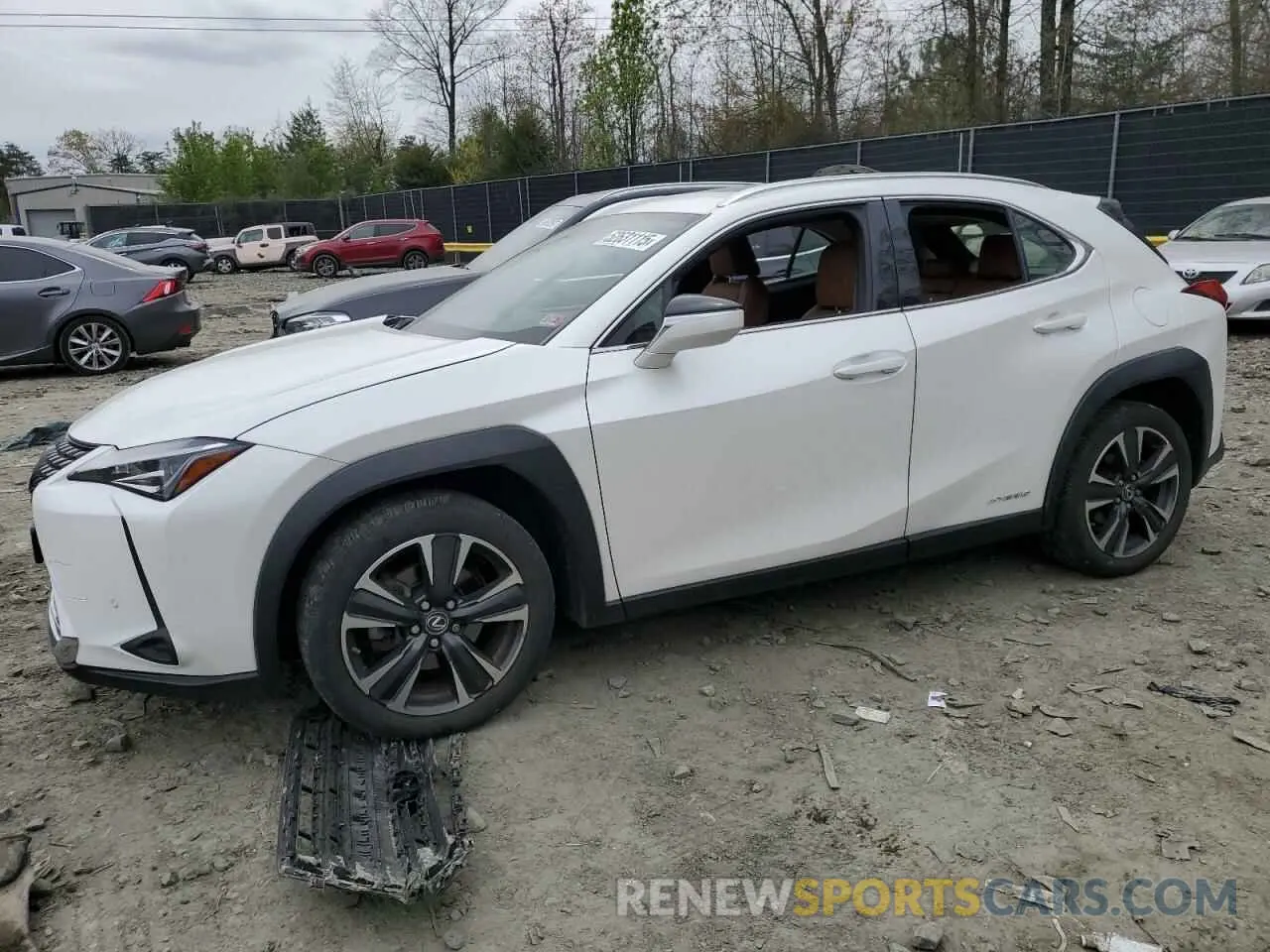 1 fotografías del automóvil dañado JTHU9JBH7K2008201 LEXUS UX 250H 2019