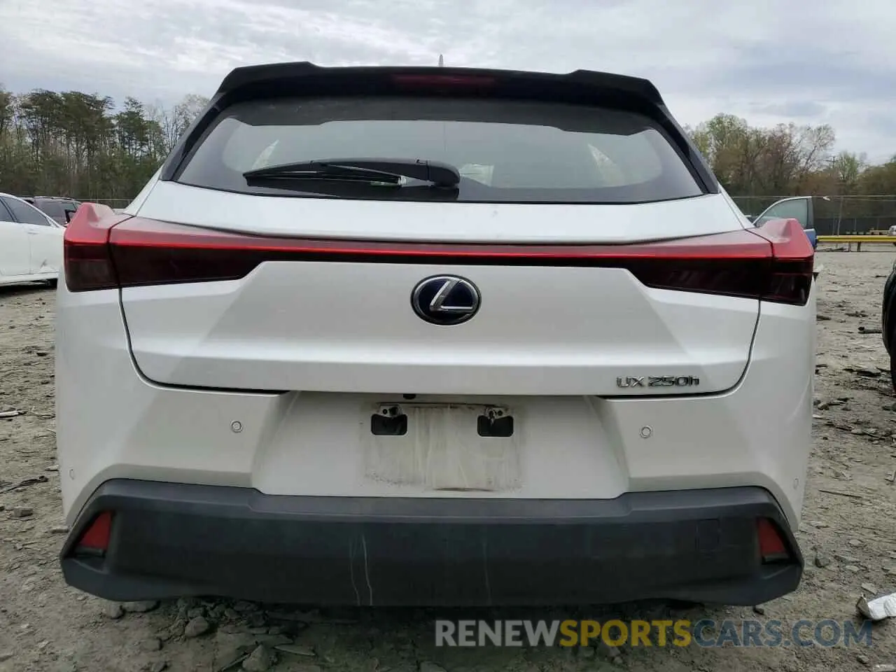 6 fotografías del automóvil dañado JTHU9JBH7K2008201 LEXUS UX 250H 2019