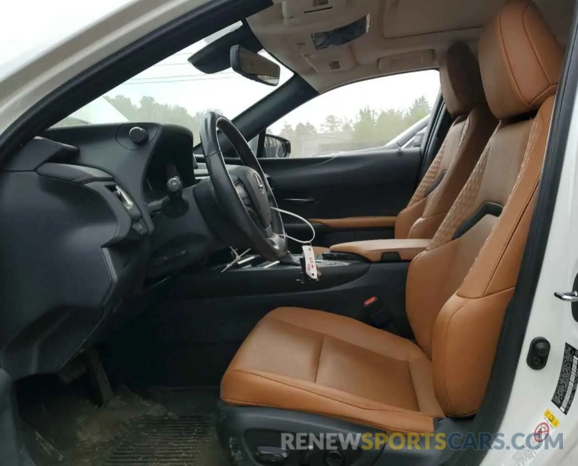 7 fotografías del automóvil dañado JTHU9JBH7K2008201 LEXUS UX 250H 2019