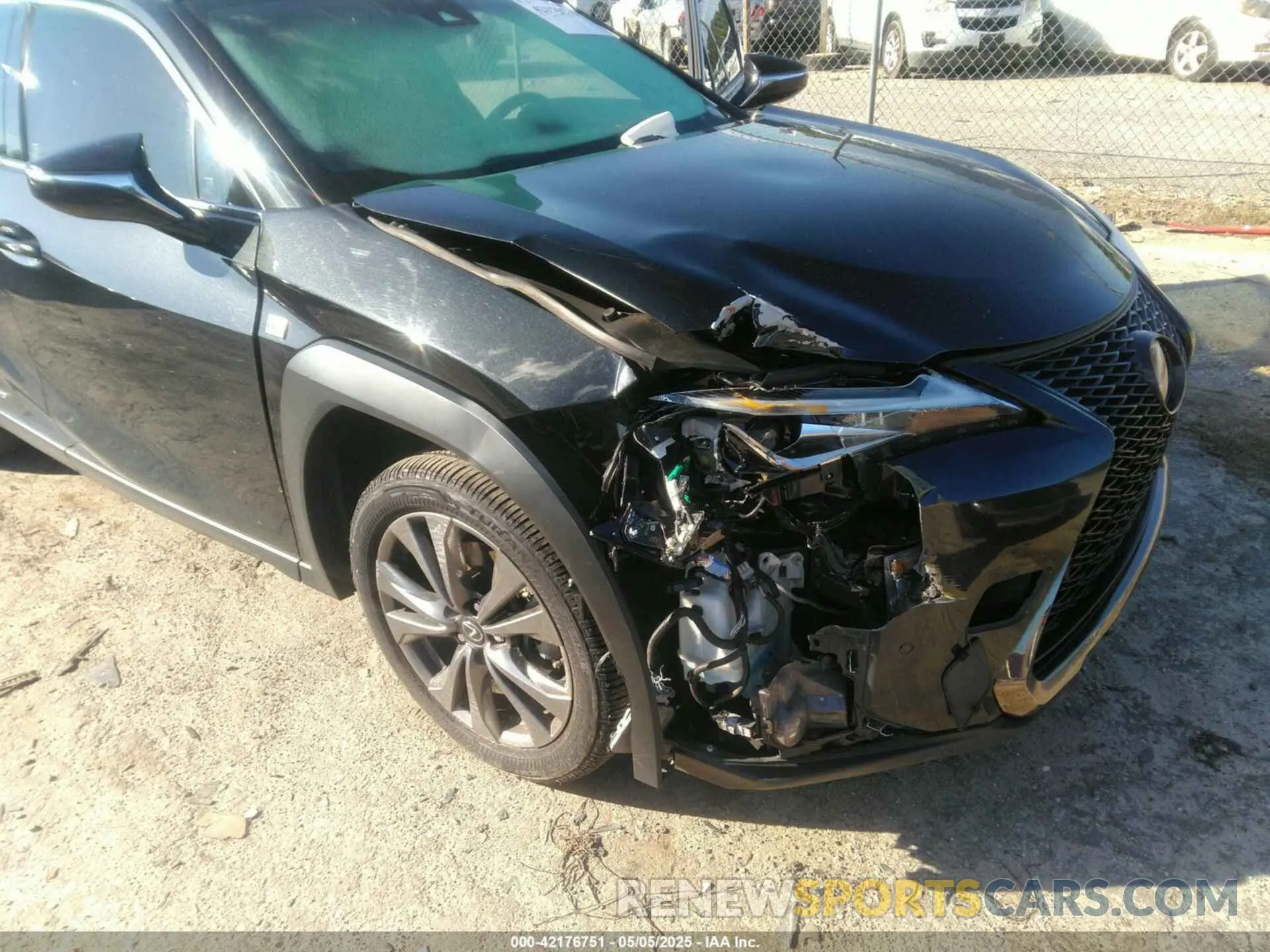 6 fotografías del automóvil dañado JTHU9JBH7K2012295 LEXUS UX 250H 2019