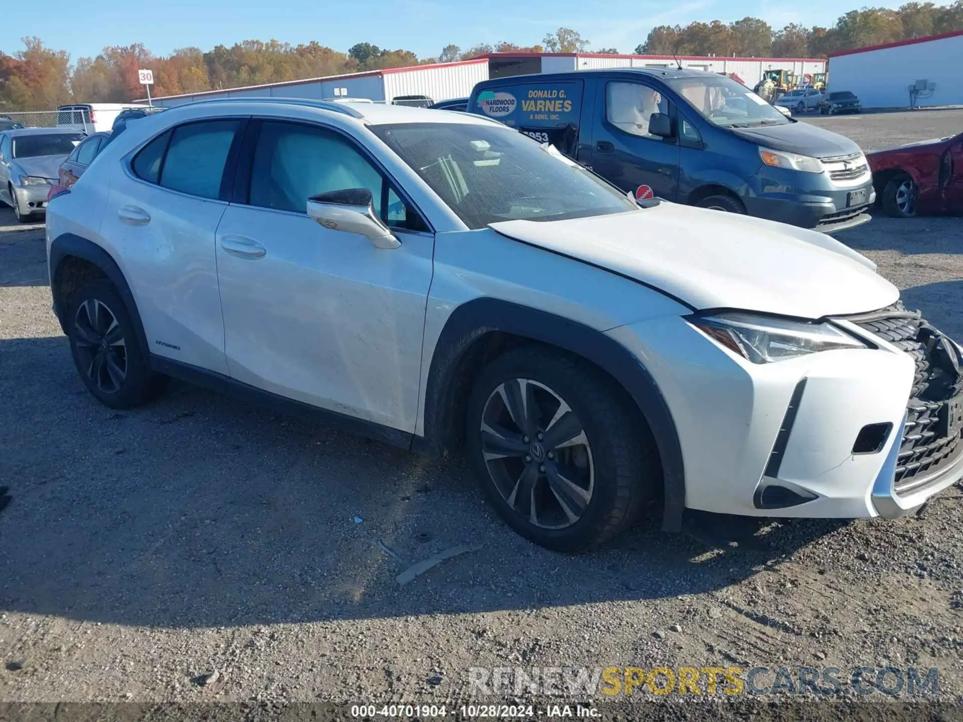 1 fotografías del automóvil dañado JTHU9JBH8K2004190 LEXUS UX 250H 2019