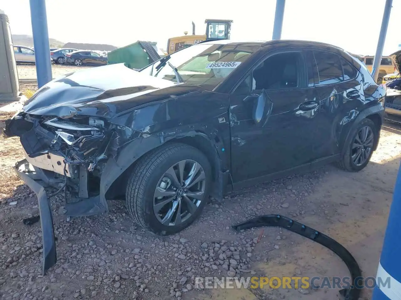1 fotografías del automóvil dañado JTHU9JBH9K2000343 LEXUS UX 250H 2019