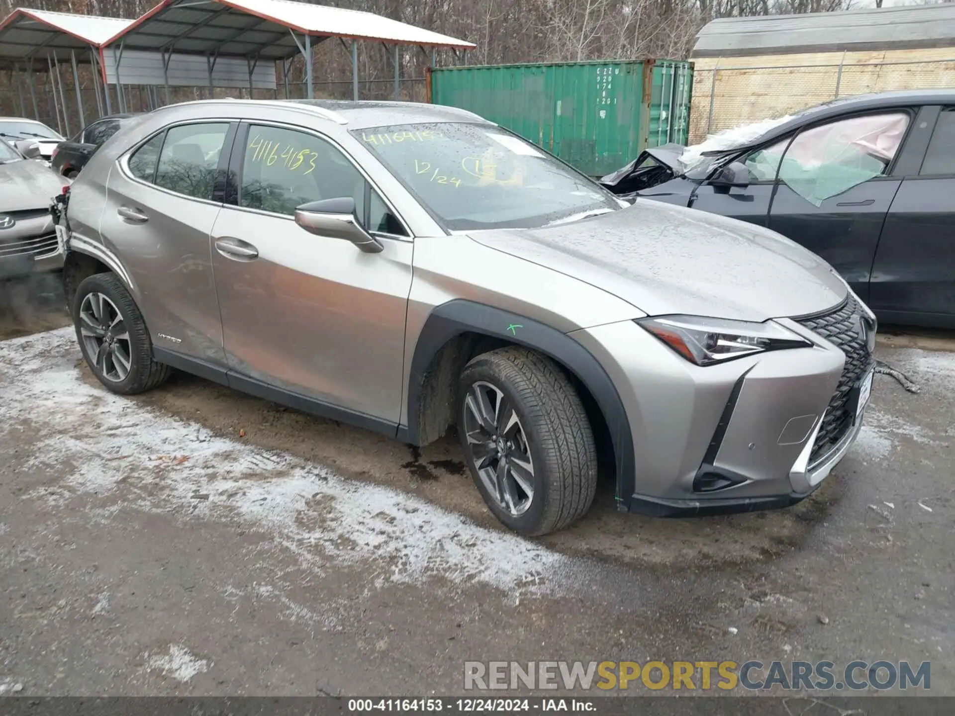 1 fotografías del automóvil dañado JTHU9JBH9K2012783 LEXUS UX 250H 2019