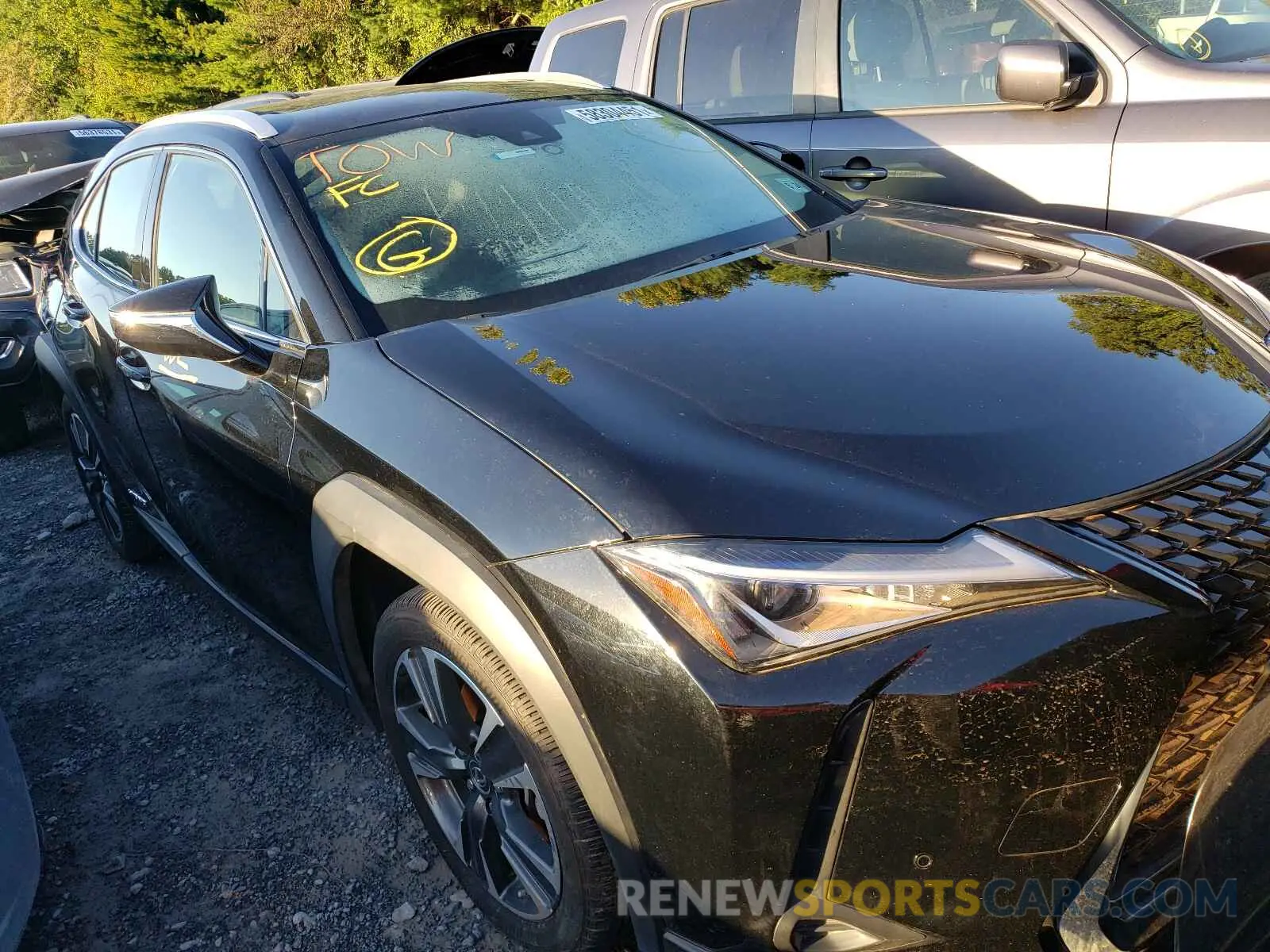 1 fotografías del automóvil dañado JTHU9JBHXK2006541 LEXUS UX 250H 2019