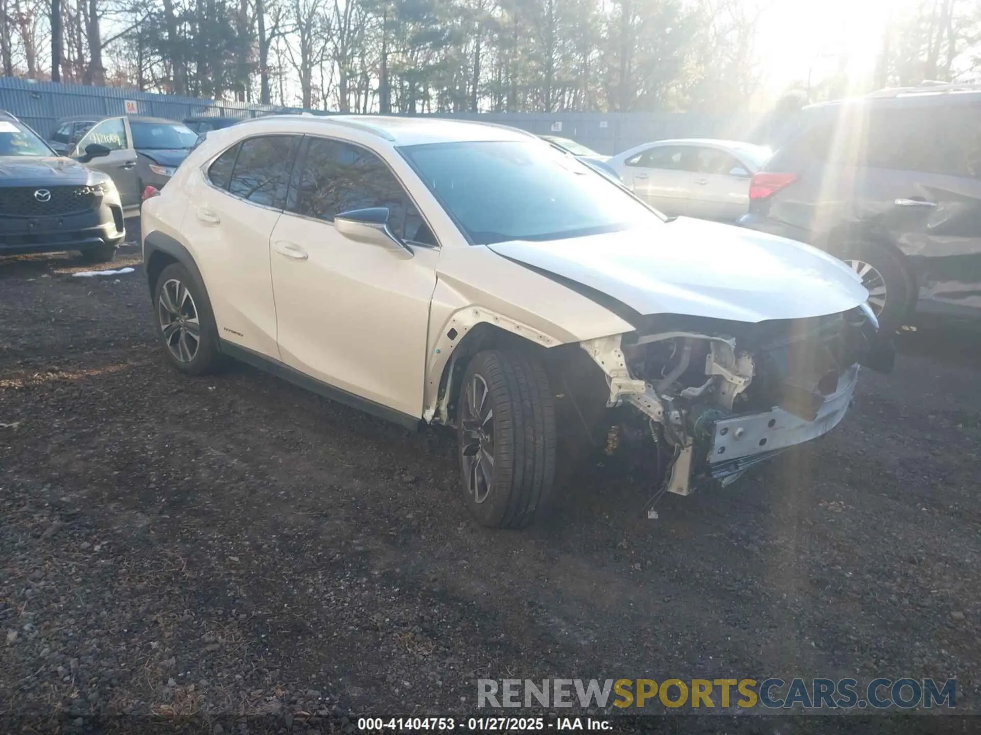 1 fotografías del automóvil dañado JTHU9JBHXK2019435 LEXUS UX 250H 2019