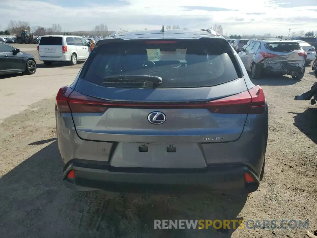6 fotografías del automóvil dañado JTHL9JBH3L2032377 LEXUS UX 250H 2020