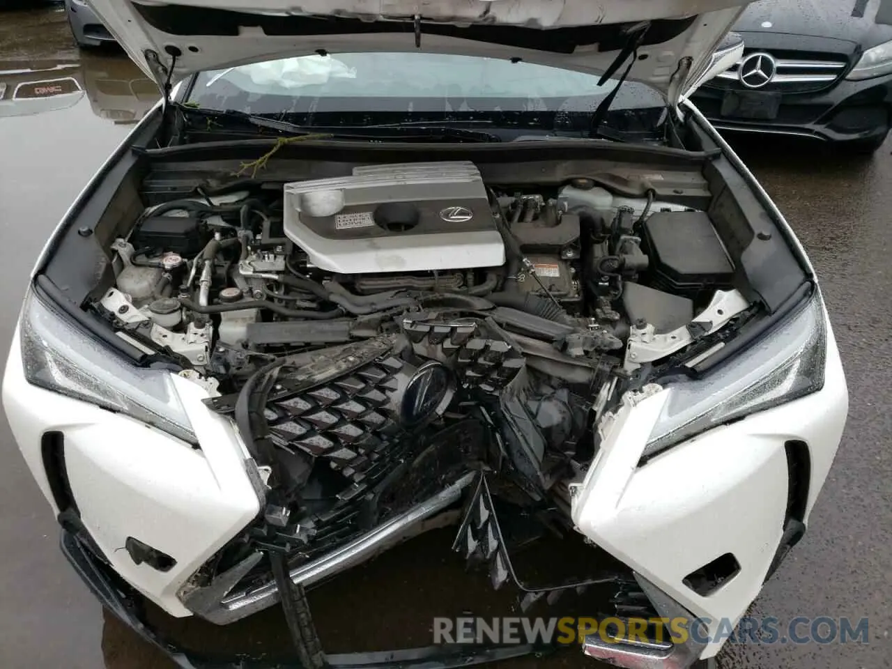 11 fotografías del automóvil dañado JTHP9JBH0L2024576 LEXUS UX 250H 2020