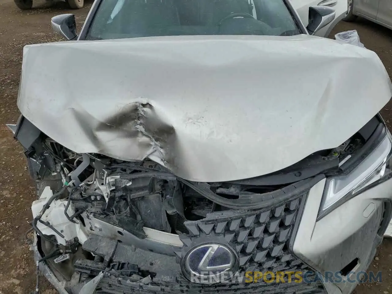 12 fotografías del automóvil dañado JTHP9JBH0L2028417 LEXUS UX 250H 2020