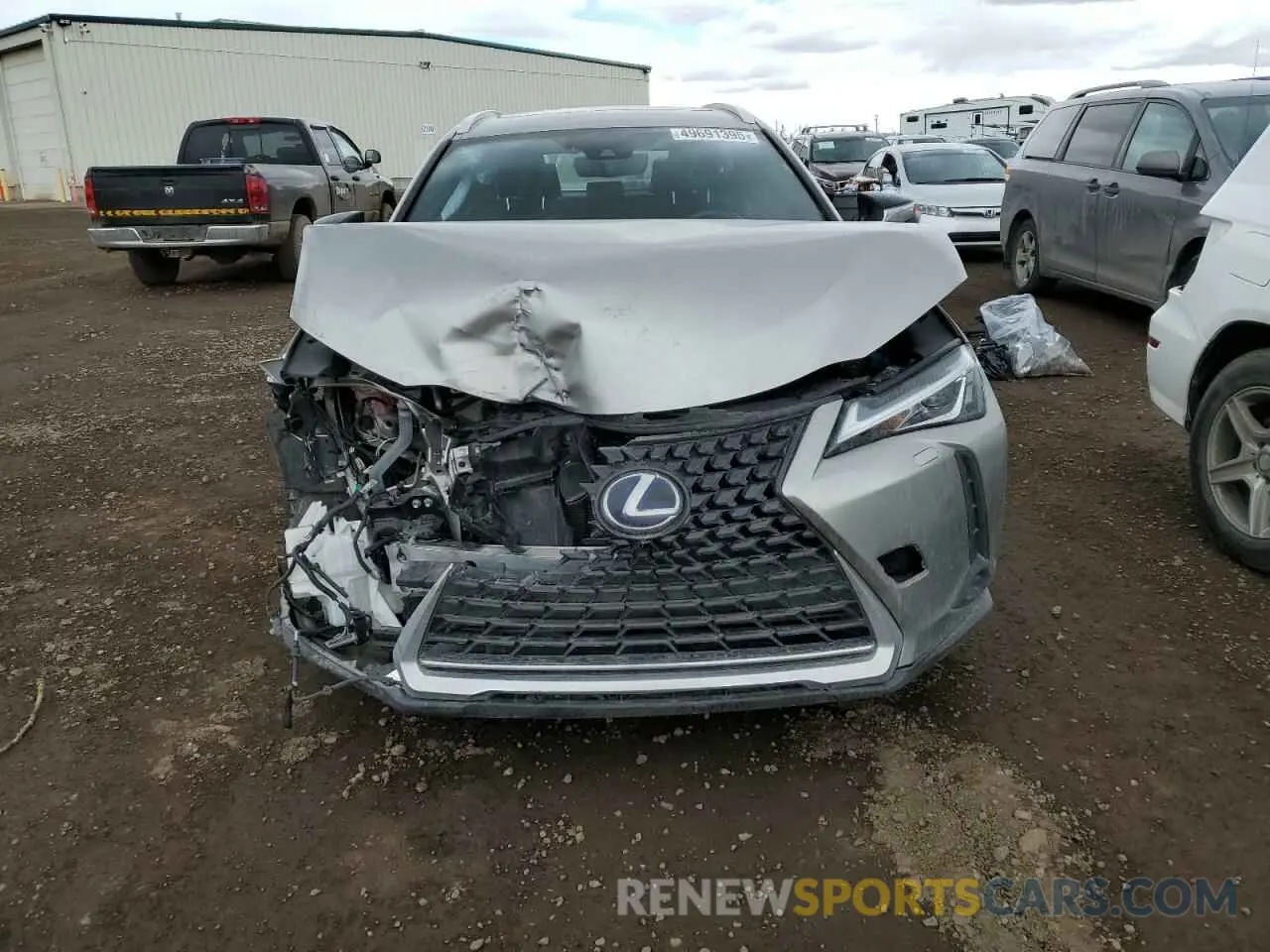 5 fotografías del automóvil dañado JTHP9JBH0L2028417 LEXUS UX 250H 2020