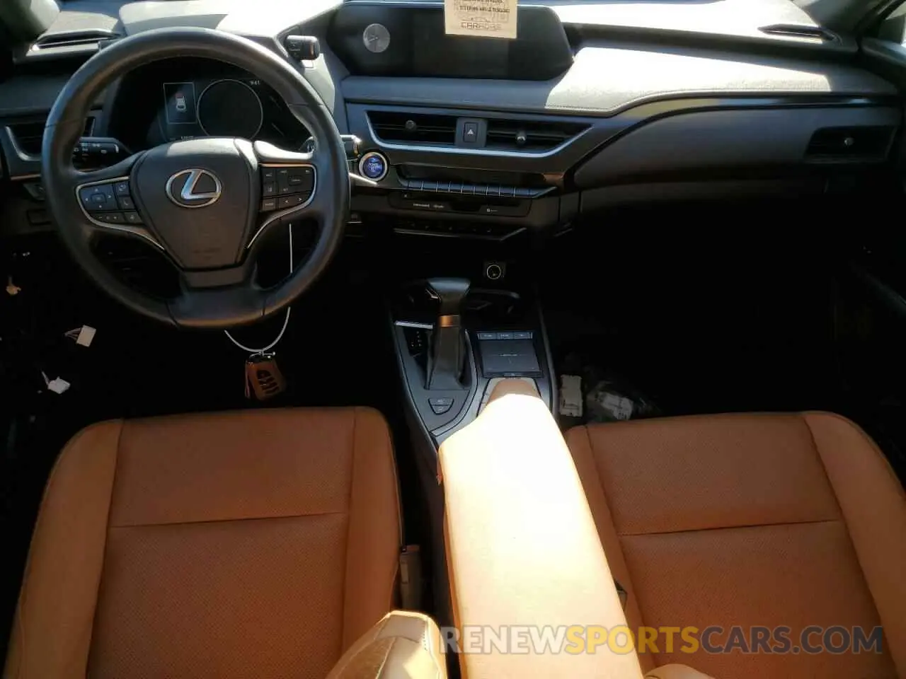 8 fotografías del automóvil dañado JTHP9JBH1L2030287 LEXUS UX 250H 2020