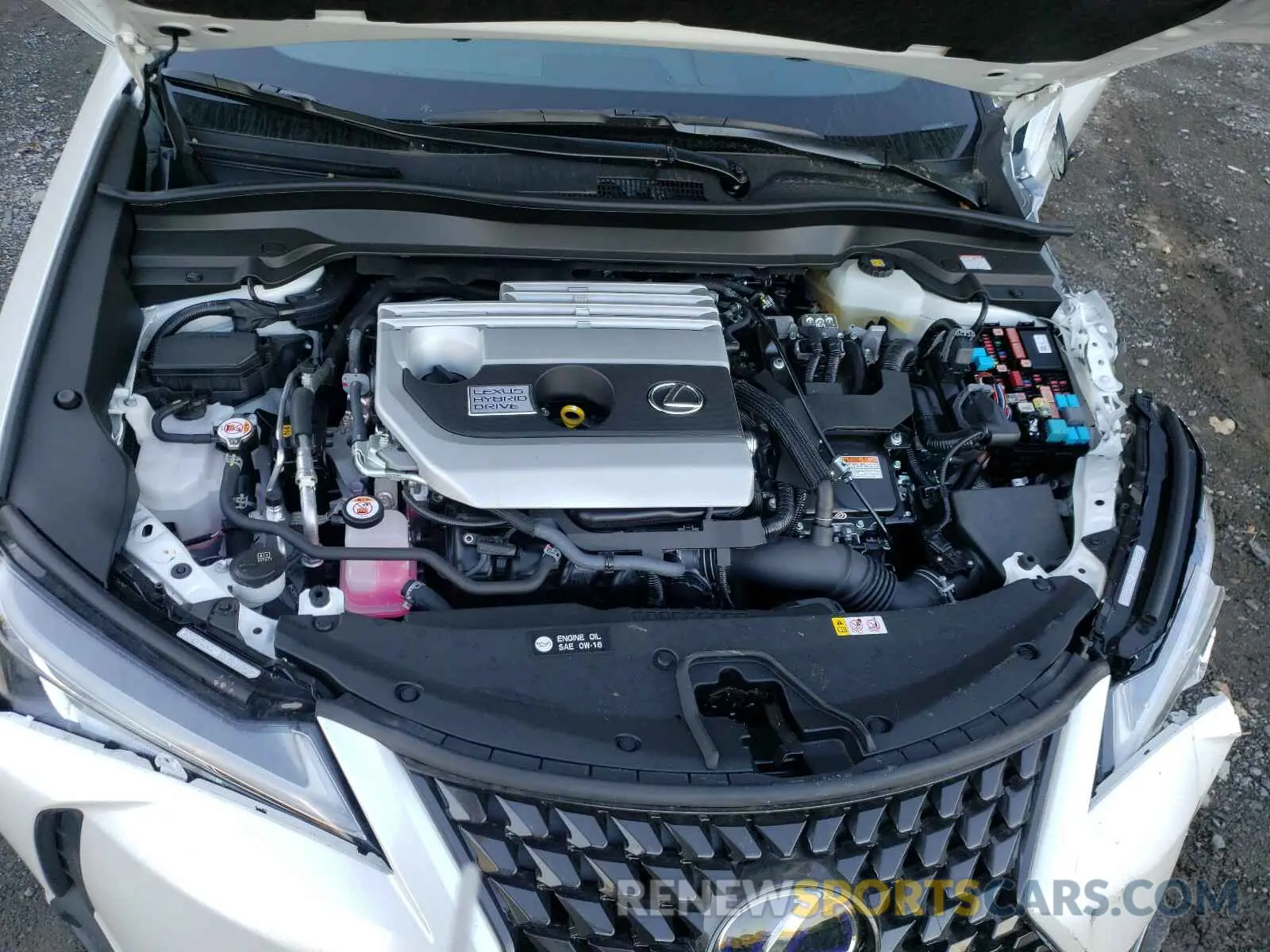 7 fotografías del automóvil dañado JTHP9JBH2L2020898 LEXUS UX 250H 2020