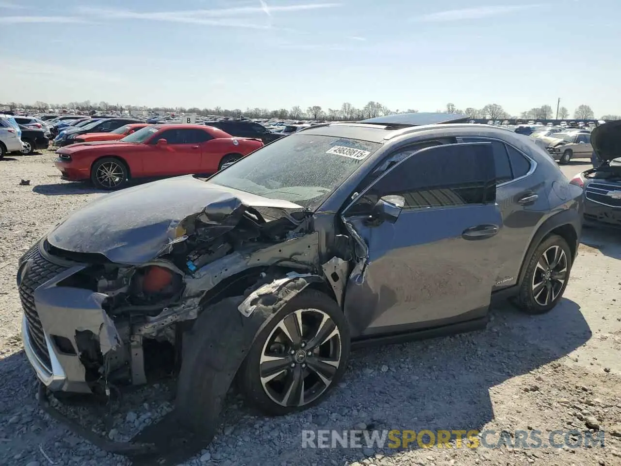 1 fotografías del automóvil dañado JTHP9JBH4L2025519 LEXUS UX 250H 2020