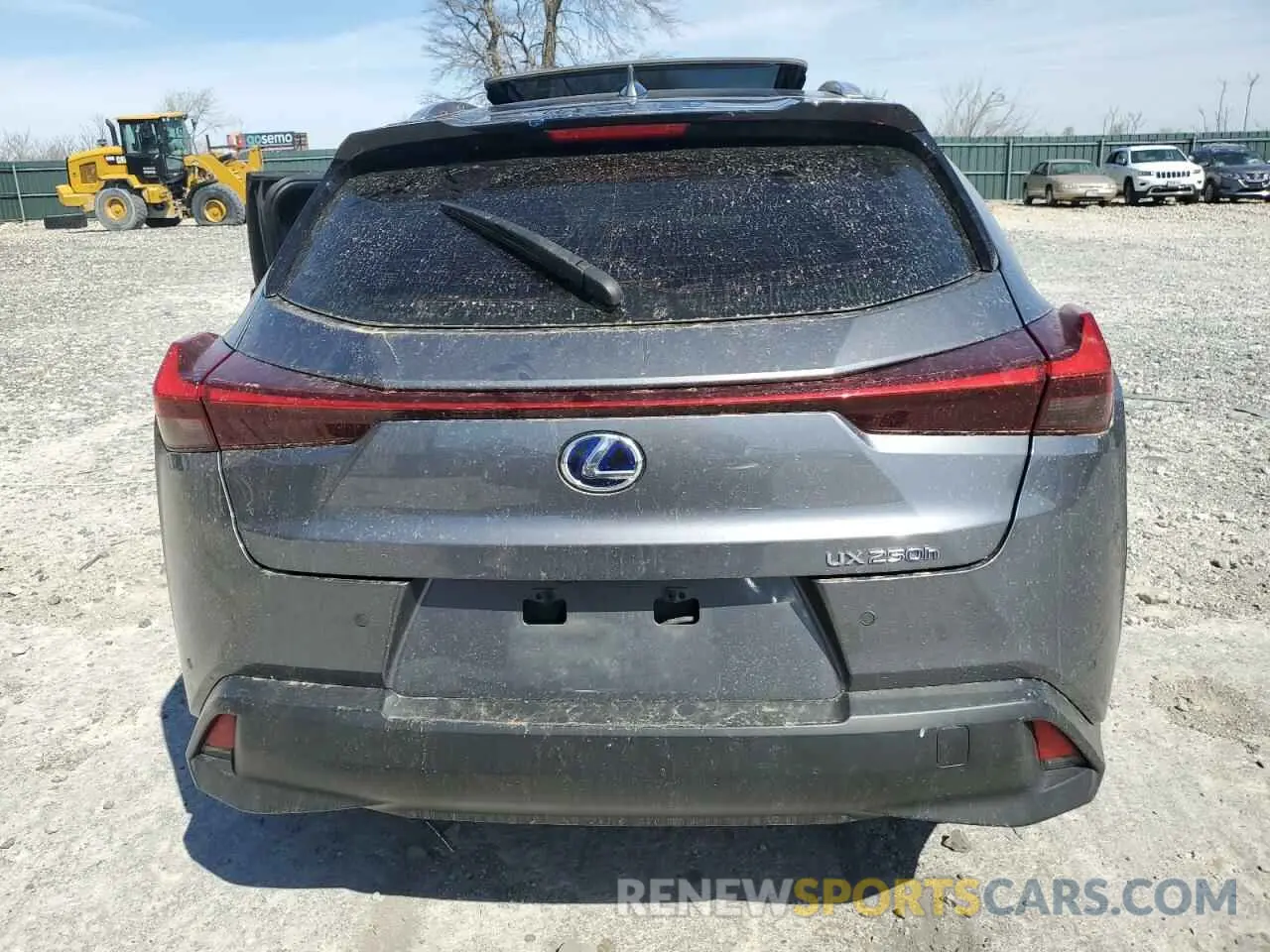 6 fotografías del automóvil dañado JTHP9JBH4L2025519 LEXUS UX 250H 2020
