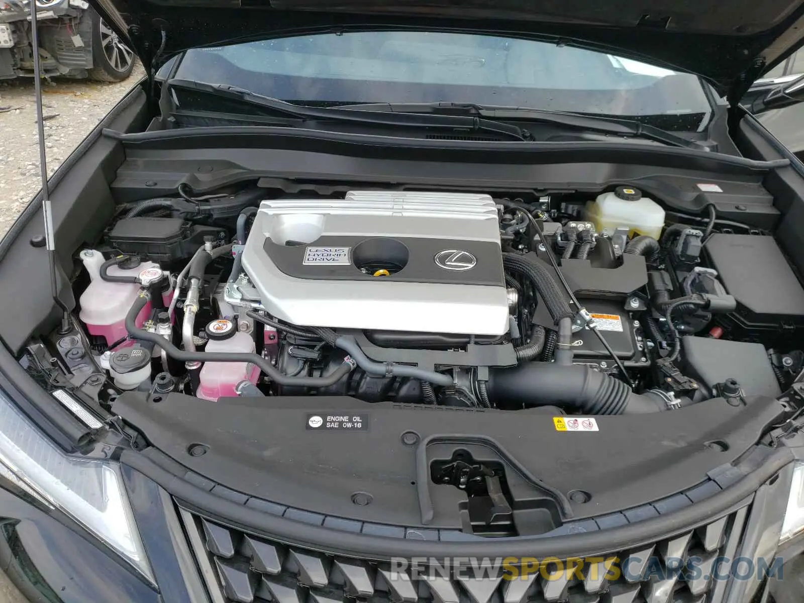 7 fotografías del automóvil dañado JTHP9JBH4L2028811 LEXUS UX 250H 2020