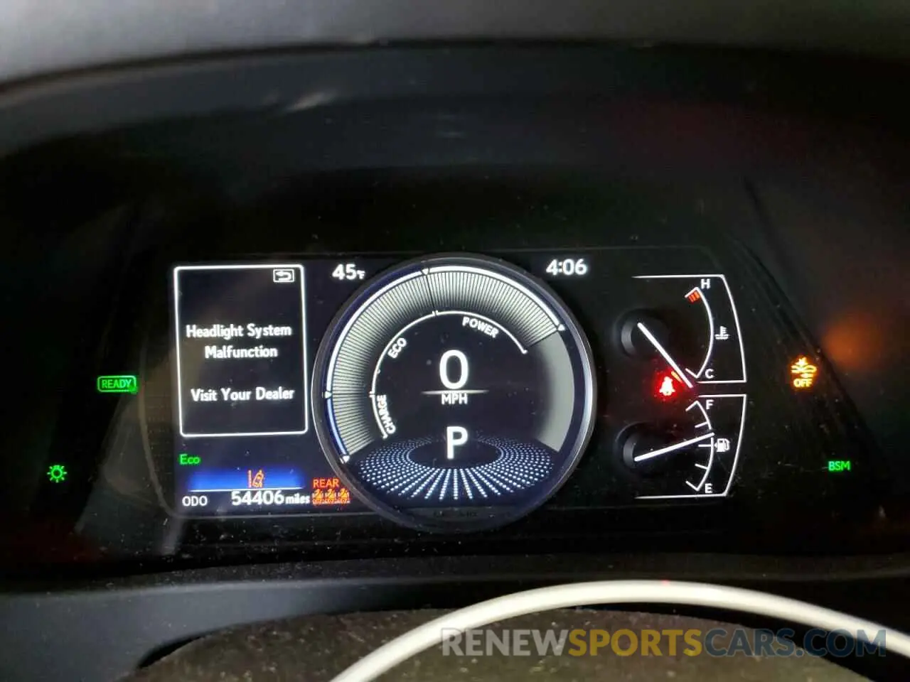 9 fotografías del automóvil dañado JTHP9JBH5L2029434 LEXUS UX 250H 2020