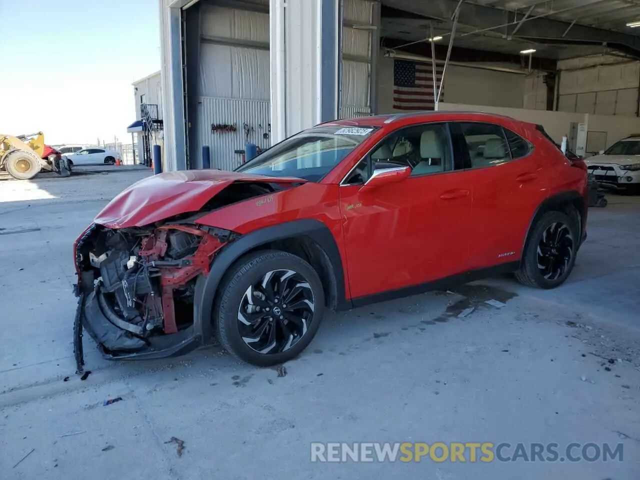 1 fotografías del automóvil dañado JTHP9JBH5L2034147 LEXUS UX 250H 2020
