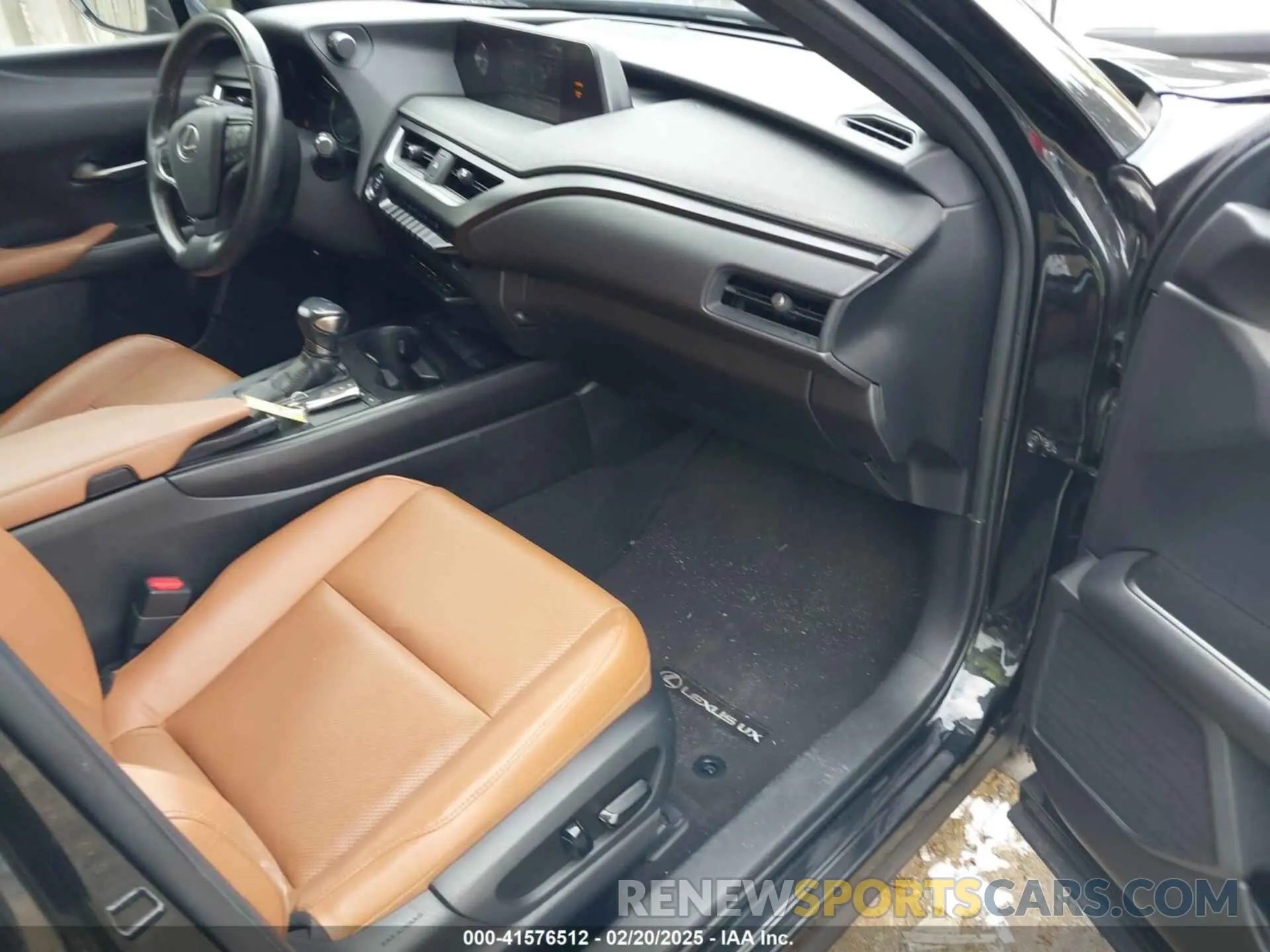 5 fotografías del automóvil dañado JTHP9JBH6L2027045 LEXUS UX 250H 2020