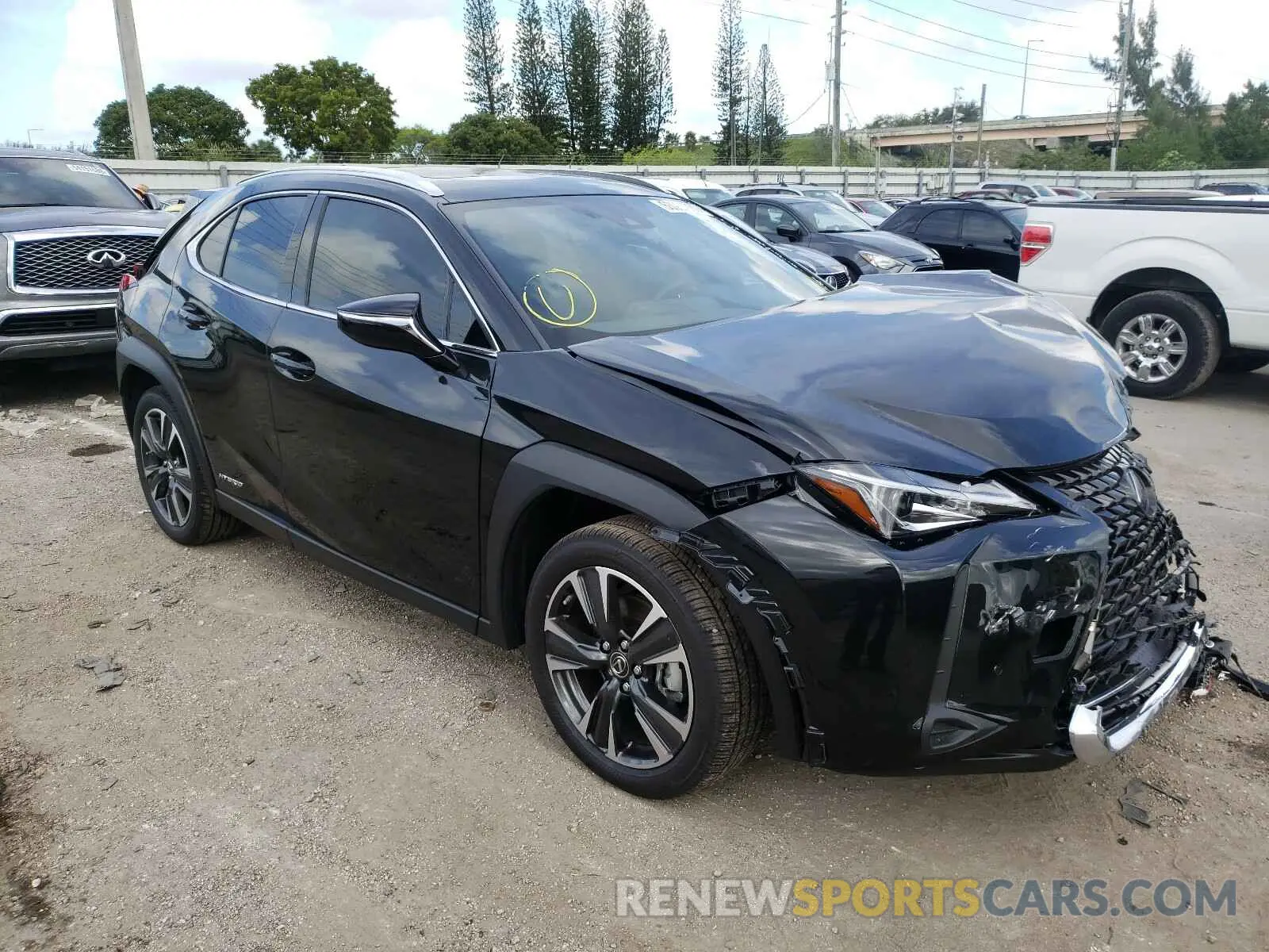 1 fotografías del automóvil dañado JTHP9JBH7L2032741 LEXUS UX 250H 2020