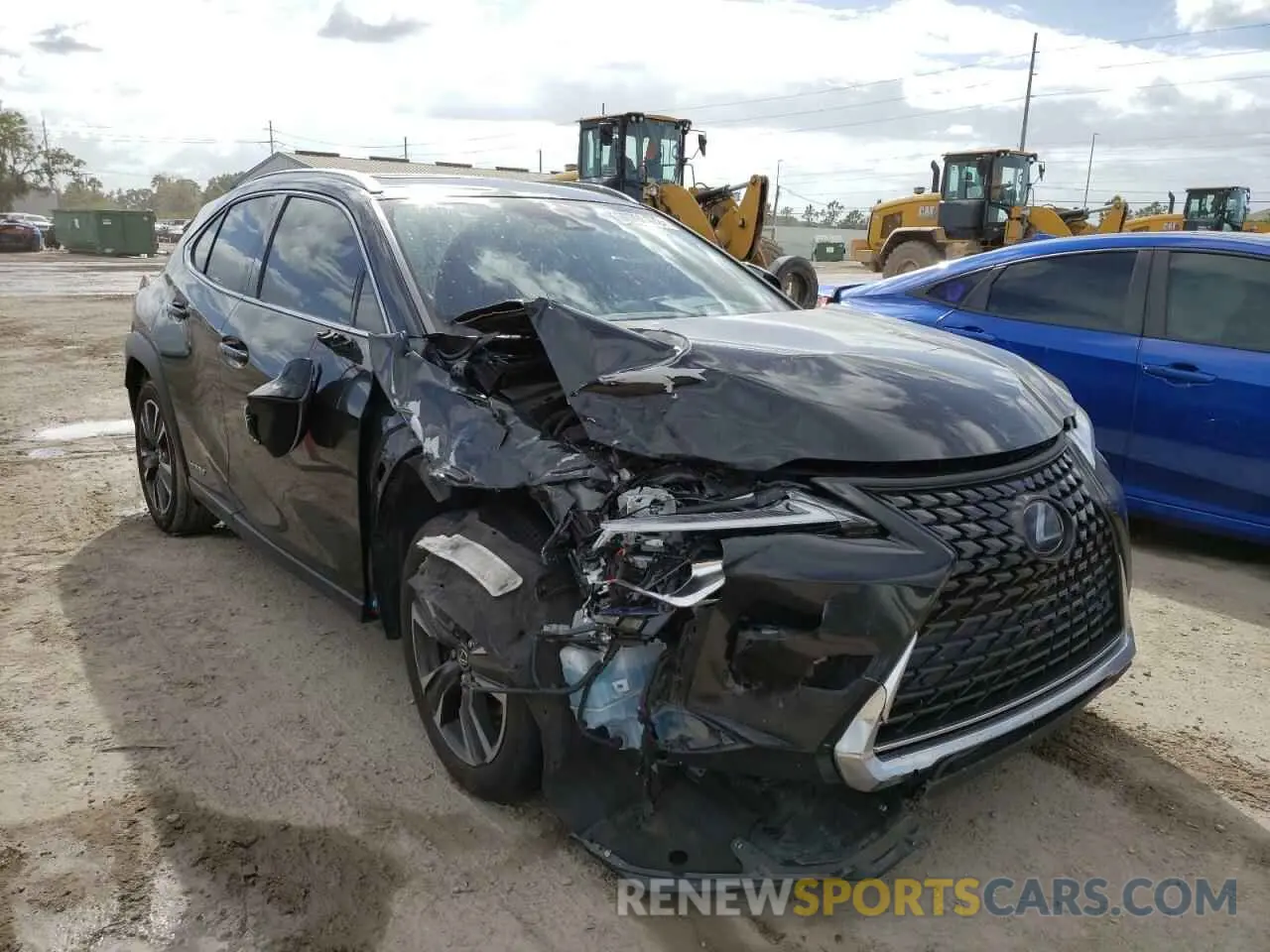 1 fotografías del automóvil dañado JTHP9JBHXL2026061 LEXUS UX 250H 2020