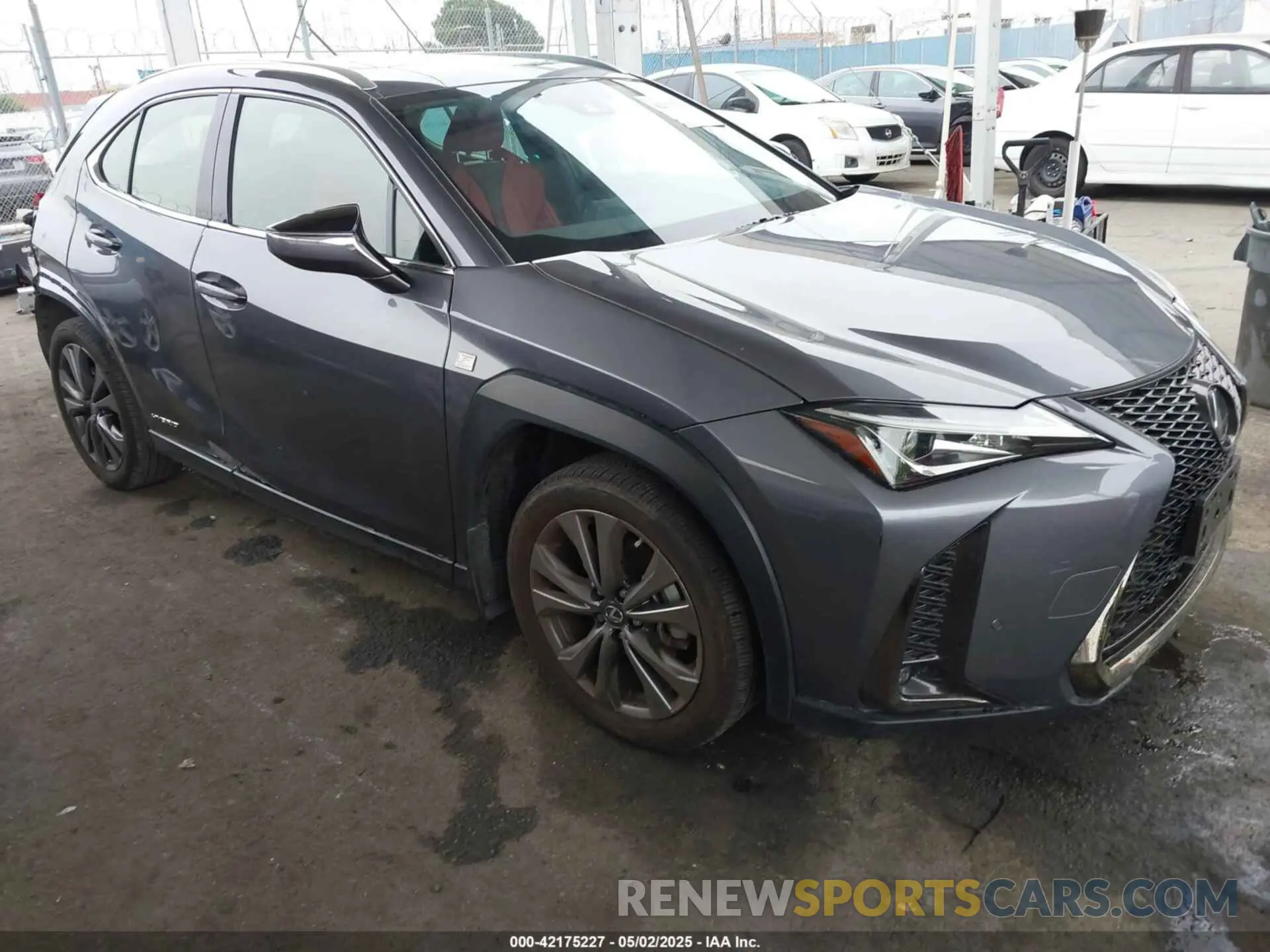 1 fotografías del automóvil dañado JTHR9JBH0L2025493 LEXUS UX 250H 2020