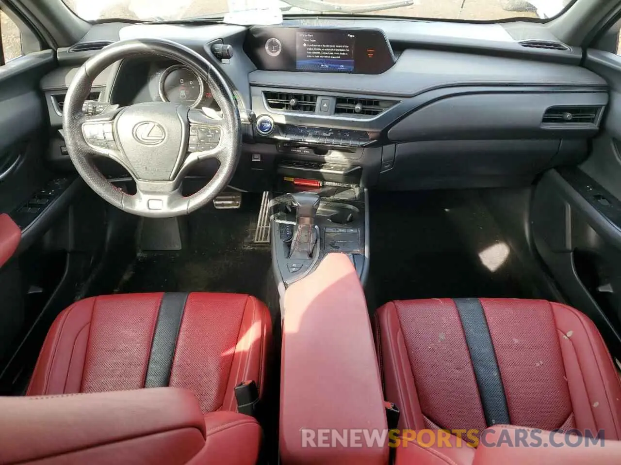 8 fotografías del automóvil dañado JTHR9JBH5L2032813 LEXUS UX 250H 2020
