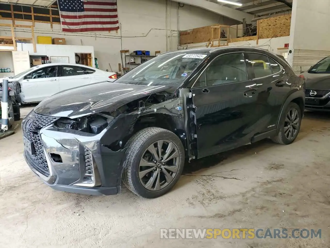 1 fotografías del automóvil dañado JTHR9JBH6L2021884 LEXUS UX 250H 2020