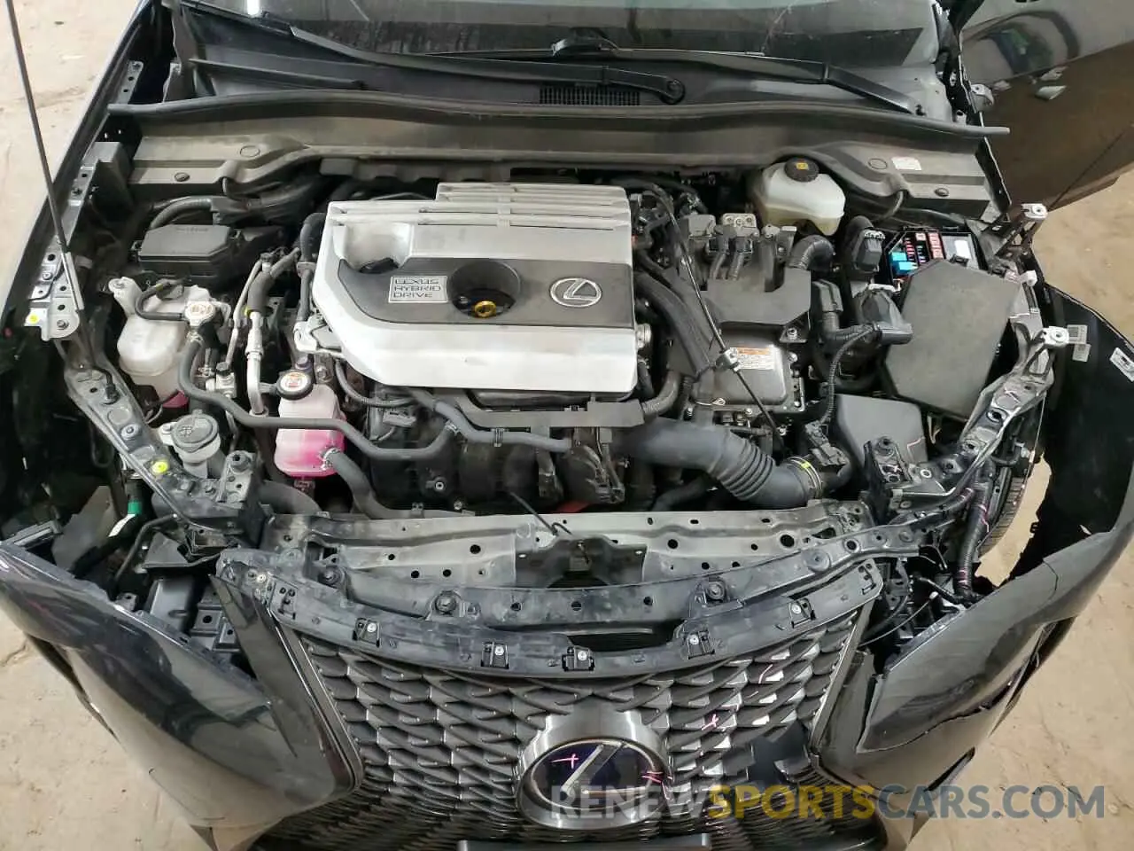 11 fotografías del automóvil dañado JTHR9JBH6L2021884 LEXUS UX 250H 2020
