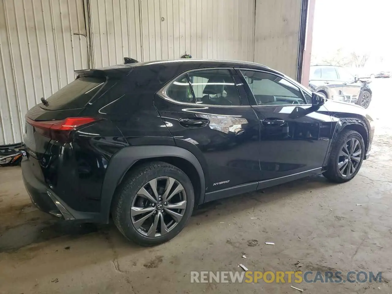 3 fotografías del automóvil dañado JTHR9JBH6L2021884 LEXUS UX 250H 2020