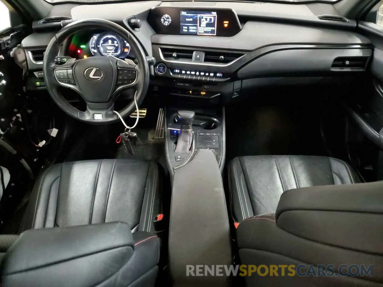 8 fotografías del automóvil dañado JTHR9JBH6L2021884 LEXUS UX 250H 2020
