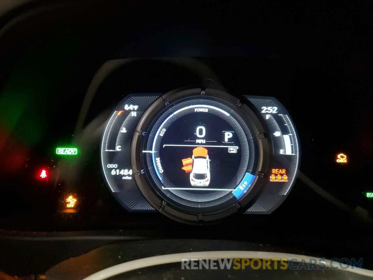 9 fotografías del automóvil dañado JTHR9JBH6L2021884 LEXUS UX 250H 2020