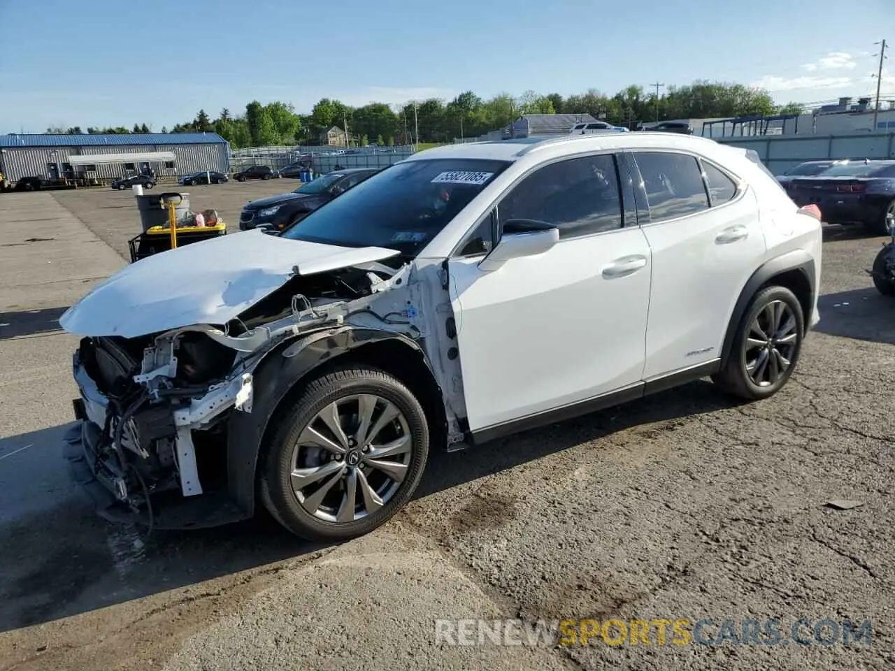 1 fotografías del automóvil dañado JTHR9JBH6L2036806 LEXUS UX 250H 2020