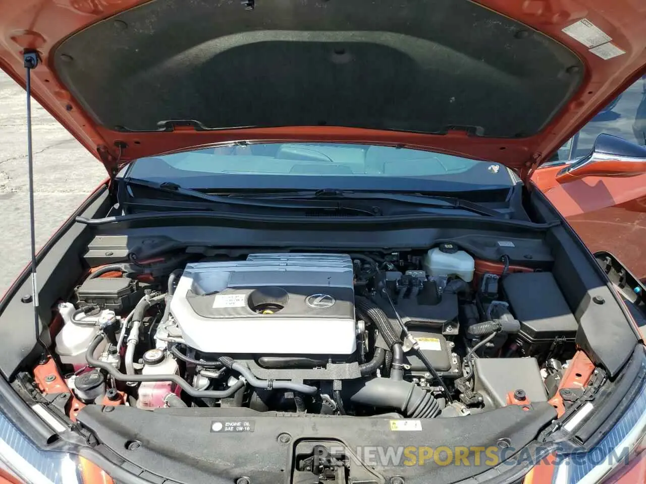11 fotografías del automóvil dañado JTHX9JBH0L2036355 LEXUS UX 250H 2020